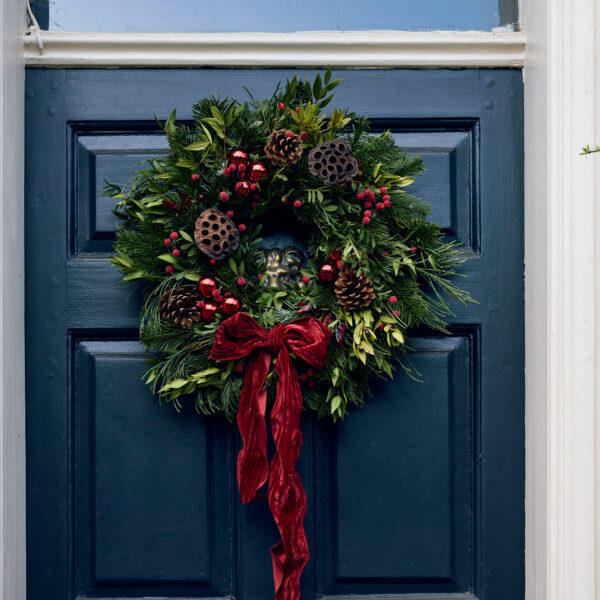 Robin Red handmade wreath